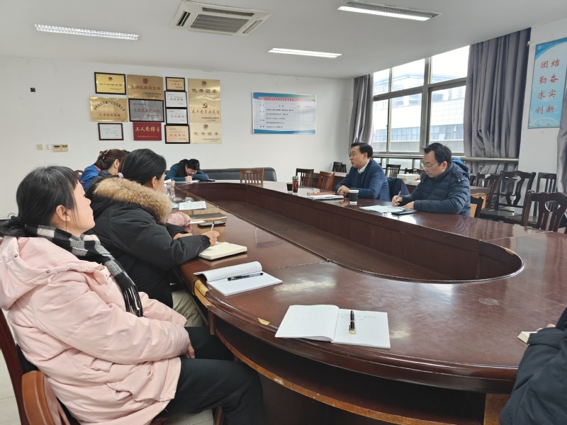 林刚校长赴我院调研指...