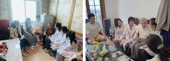 医学院“智慧护养”红医服务团探...